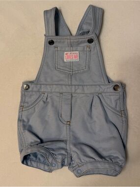 Light Blue Denim Overalls